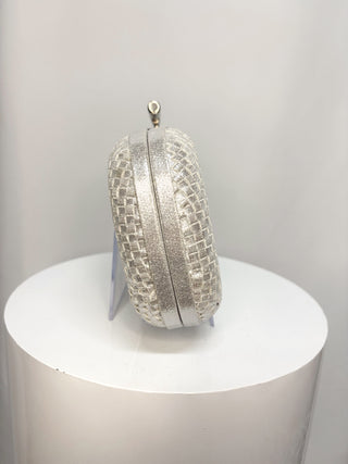 Victoria Evening Bag - Silver