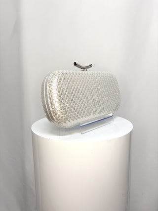Victoria Evening Bag - Silver