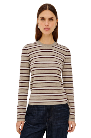 Davie Cotton Cashmere long sleeve tee