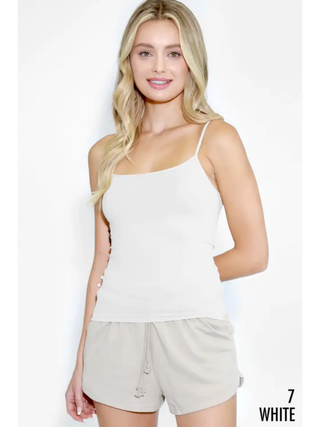 Short Length Camisole - White