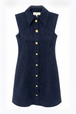 Navy Suede