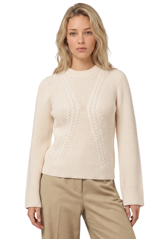 Henrietta Hourglass Cable Pullover