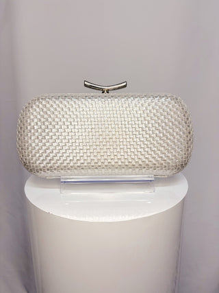 Victoria Evening Bag - Silver