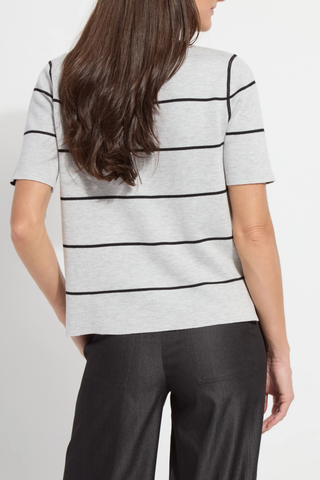 Odessa Reversible Knit Short Slv Tee
