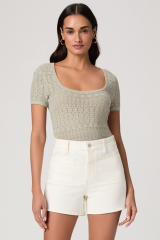 Dani Short w/ Front Yoke + Stitch Through Pockets